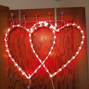 - Heart Lights 2 piece.